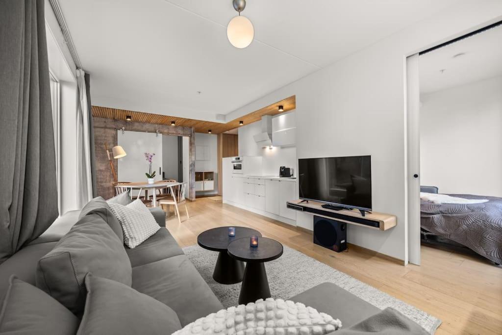 Luxury 2-Bedroom Apartment With Seaview In Oslo City Center エクステリア 写真