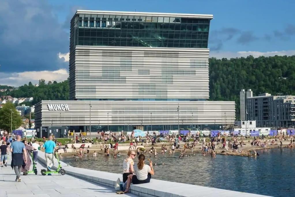 Luxury 2-Bedroom Apartment With Seaview In Oslo City Center エクステリア 写真