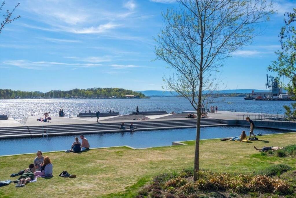 Luxury 2-Bedroom Apartment With Seaview In Oslo City Center エクステリア 写真